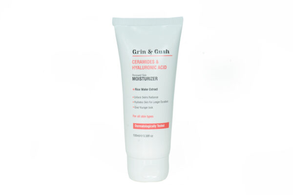 Grin & Gush Ceramides & Hyaluronic Acid Moisturizer